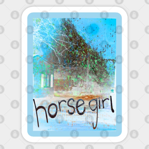 HORSEGIRL Sticker by Noah Monroe